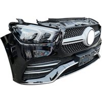 Penjualan Langsung Pabrik untuk Bumper Depan Mercedes-Benz Gle 167 Asli Bekas dari Plastik ABS untuk Peningkatan Mobil.