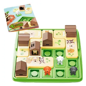 Peekaboo board game Intellectual Dog House Challenge board game space exploration Space planning logical educational toy