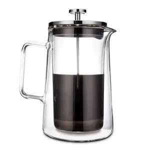 Borosilicate Wholesale Coffee And Tea 2 Cup 3 Cup French Press Manufacturing