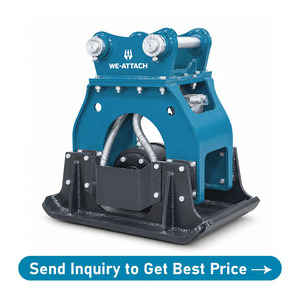 Compacteur à plaques vibrantes We-Attach 11-16T pour excavatrices, avec roulement à fort impact de <span class=keywords><strong>700</strong></span> kg, débit stable, moteur et boîte de vitesses 15 % plus puissants, garantie 1 an - Product Image 4