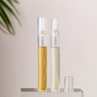Bouteille distributrice de parfum 5ml, Mini distributeur en plastique haut de gamme, petite bouteille vide, vaporisateur de voyage Portable, 10/20 pièces