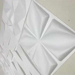 Panneaux muraux 3d simples, papier peint en mousse pe, joli design