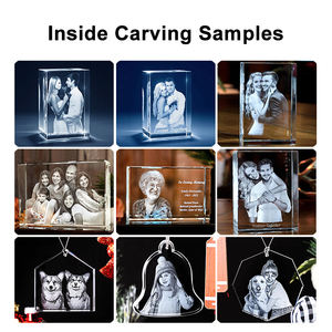 Máquina de marcado interior láser de cristal para grabado de vidrio, personalización personalizada de artesanías de máquina de tallado de cristal 3D - Product Image 3