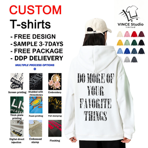 เสื้อฮู้ดผ้าคอตตอนเนื้อนุ่ม ทนทาน แบบคลาสสิก พรีเมียม ผ้าเรียบ น้ำหนักมาก สวมใส่สบาย - Product Image 2
