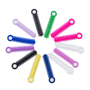 Ligatures élastiques orthodontiques de mode, attaches élastomères dentaires, bandes élastiques dentaires - Product Image 5