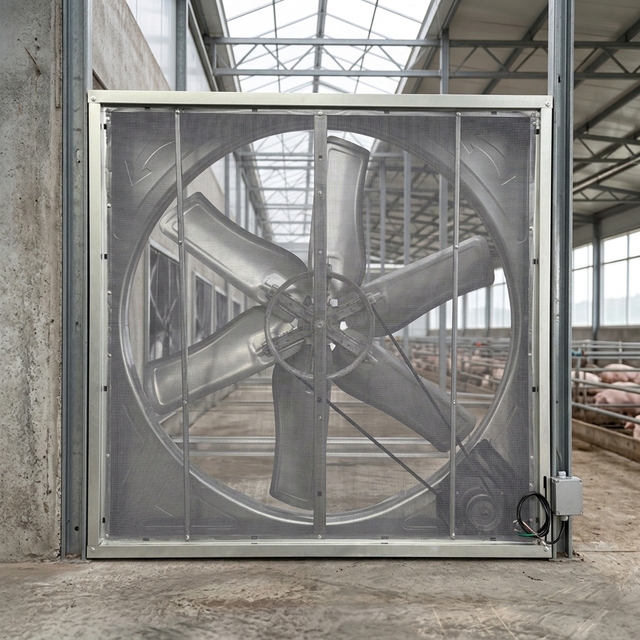 MINXIN Industrial Ventilator Hepa Filter Exhaust Fan Wall-Mounted Cast Iron Blades Ball Bearing for Commercial Ventilation
