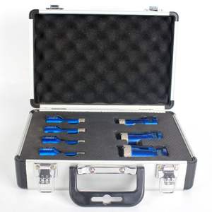 Raizi set di punte per trapano diamantate brasate sottovuoto sega a tazza per piastrelle in gres porcellanato ceramica - Product Image 1