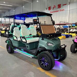 Carrito de Golf HKBG, Buen Precio, Estándar, 7-8 Asientos, Autonomía de 50-70 km, Velocidad de 30-50 km/h, Capacidad de Subida de 25 Grados, Carrito Todoterreno de Alta Calidad - Product Image 2