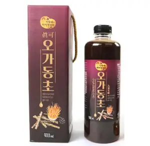 High Quality Eco-friendly Naturally Fermented Korean ogapi cordyceps vinegar rich and deep flavor