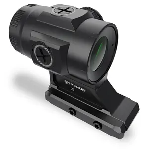 TYPHON光学战术光学棱镜瞄准镜2x20红绿照明十字线狩猎瞄准镜