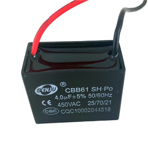 <span class=keywords><strong>Cbb61</strong></span> 1.2UF 2.5UF 4.5UF 350V 450V động cơ chạy Tụ Điện Quạt tụ điện cho động cơ và làm lạnh - Product Image 5