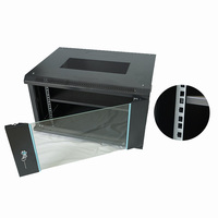 Armoire de serveur murale 19 pouces, armoire rack 450 mm de profondeur, 600 mm de profondeur, boîtier pour serveur réseau