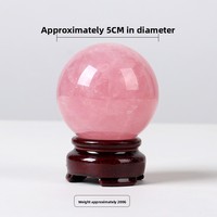 Vente en gros de sphères polies en agate naturelle de 50 mm, pierres brutes, décoration de bureau, artisanat en pierres précieuses, ornement