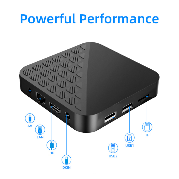 4K Android TV ボックス 4K 10箱セット S98Q Max Android TV Box - 4K Set-Top with 4GB RAM