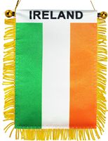 Personnalisé 4X6 Pouces Érythrée Mini Bannière Drapeau Fanion Fenêtre Miroir Voitures Pays Bannière Décoration