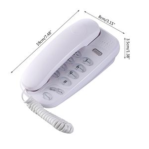 Téléphone mural KXT-580, téléphone <span class=keywords><strong>fixe</strong></span> mural, téléphones fixes à fixation murale avec voyant lumineux d'appel et recomposition <span class=keywords><strong>pour</strong></span> la maison et le bureau - Product Image 6