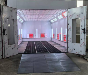 Phun gian hàng xe sơn điện sưởi ấm sơn phòng phun gian hàng Sử dụng phun gian hàng để bán - Product Image 3