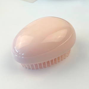 <span class=keywords><strong>Cepillo</strong></span> de pelo desenredante en forma de huevo portátil para mujeres y niños peine de masaje de cuero cabelludo antinudo - Product Image 3
