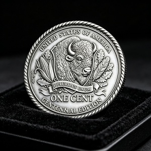 Moneda Conmemorativa del 116.º Aniversario de los Estados Unidos, Moneda de Dólar Lincoln 1909-2025, Moneda de Desafío Chapada en Plata Antigua, Recuerdo Coleccionable - Product Image 2