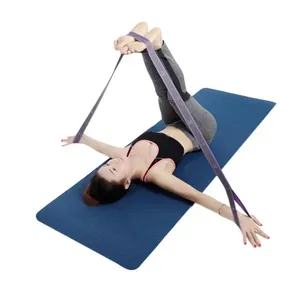 Yoga Pilates Loop Elasticity 8 Section Style Dance Yoga Stretching Belt
