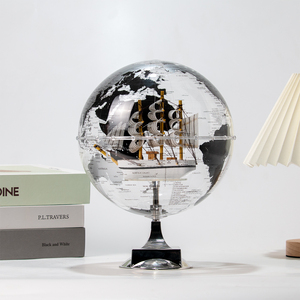 Wellfun Fabricant Lumière Chaude Monde Terre Globe Carte Globe Décoratif avec Bluetooth - Product Image 5