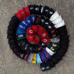 Gorra de Béisbol Deportiva Original Nueva al por Mayor, <span class=keywords><strong>Gorras</strong></span> Ajustadas de Uso Diario Estilo Urbano con Bordado de 5 Paneles y Cierre a Presión - Product Image 4