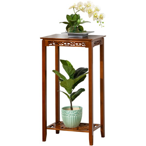 New Chinese style flower stand, indoor flower stand, floor-standing balcony flower <b>pot</b> plant stand, living room light luxury - Product Image 5
