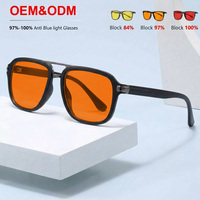 Sunray OEM ODM Fournisseur en gros Personnalisé Classique Confortable Léger Durable Flexible TR90 Lentille AC Anti-lumière bleue pour la fatigue oculaire numérique