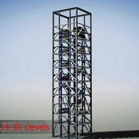 Système de stationnement vertical automatisé intelligent Tower Parking Tabitha PCS Shandong avec garantie de 36 mois