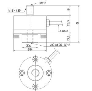 Básculas Veidt para Sensores Originales de la Marca Coreana Dacell UMF-K50, K100, K200, K500, UMF-T1, T2 con Pantalla Digital para Pesaje Preciso - Product Image 4