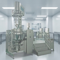 Olla Mezcladora Emulsionadora al Vacío con Calefacción Eléctrica y Certificación CE para Emulsificación de Materias Primas de Jabón Líquido y Detergente