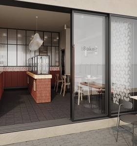Aménagements personnalisés pour café, comptoir de présentation moderne pour boulangerie, vitrine à desserts, design d'intérieur de café - Product Image 6