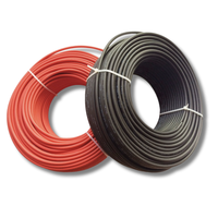 Câble cc 6mm Pv fil 6mm câble électrique câble photovoltaïque en cuivre étain pour panneau solaire