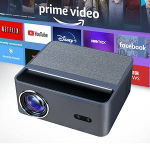Mini projecteur 4K FHD 1080p 8K Android Cinéma Football TV Sans fil WIFI Bluetooth Haut-parleur Laser à courte focale Auto Beam OEM A45 - Product Image 1