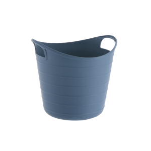 Soft PE Round Plastic Picnic Basket Set Flower Pot Multi Purpose Plant Basket
