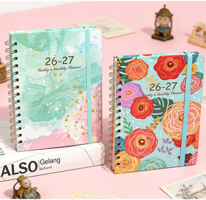 Agenda a spirale A5 2026 per scuola e lavoro, diario e pianificatore per fitness, regalo transfrontaliero - Product Image 4