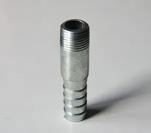 carbon steel galvanized kc nipple Insert Hose Adapter reducing hose mender King Combination Hose Nipple