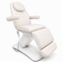 Table de massage esthétique moderne rose à 3 moteurs avec chaise inclinable intégrale pour salon, en PVC – Prix abordable