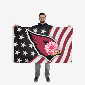 Para La <span class=keywords><strong>NFL</strong></span> Promocional Arizona Cardinals Banderas 3x5 pies 100% Poliéster Logotipo personalizado <span class=keywords><strong>Super</strong></span> <span class=keywords><strong>Bowl</strong></span> Champions Banner Producto de Venta caliente - Product Image 1