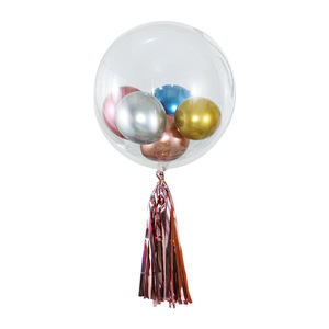 <span class=keywords><strong>Globos</strong></span> de Confeti Transparentes y Elásticos de TPU, 10, 18, 24 Pulgadas, Decoración para Fiestas, Pascua, Navidad, <span class=keywords><strong>Globos</strong></span> Bobo - Product Image 6