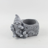 Pots en béton pour jardin et balcon, design printanier, pot à fleurs Sprite de forme unique, vente en gros pour les fêtes de Noël