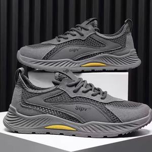 Men's Classic High-Top <b>Sneakers</b> Breathable Mesh Lining Anti-Slippery <b>Waterproof</b> Work Casual Design Spring Summer Autumn Winter - Product Image 2