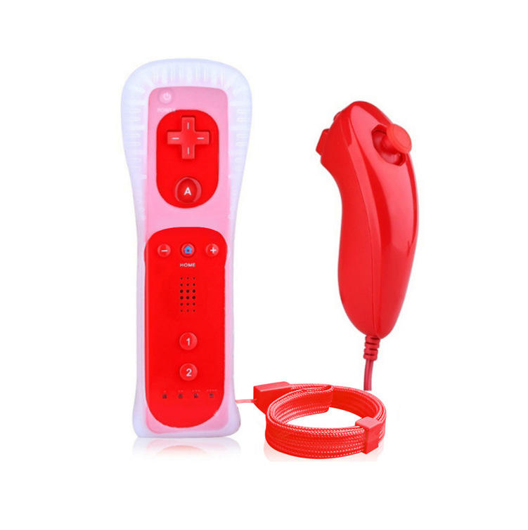 Red Remote Nunchuck without Motion