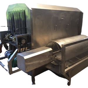 automatic live birds slaughterhouse using crate washer poultry processing line