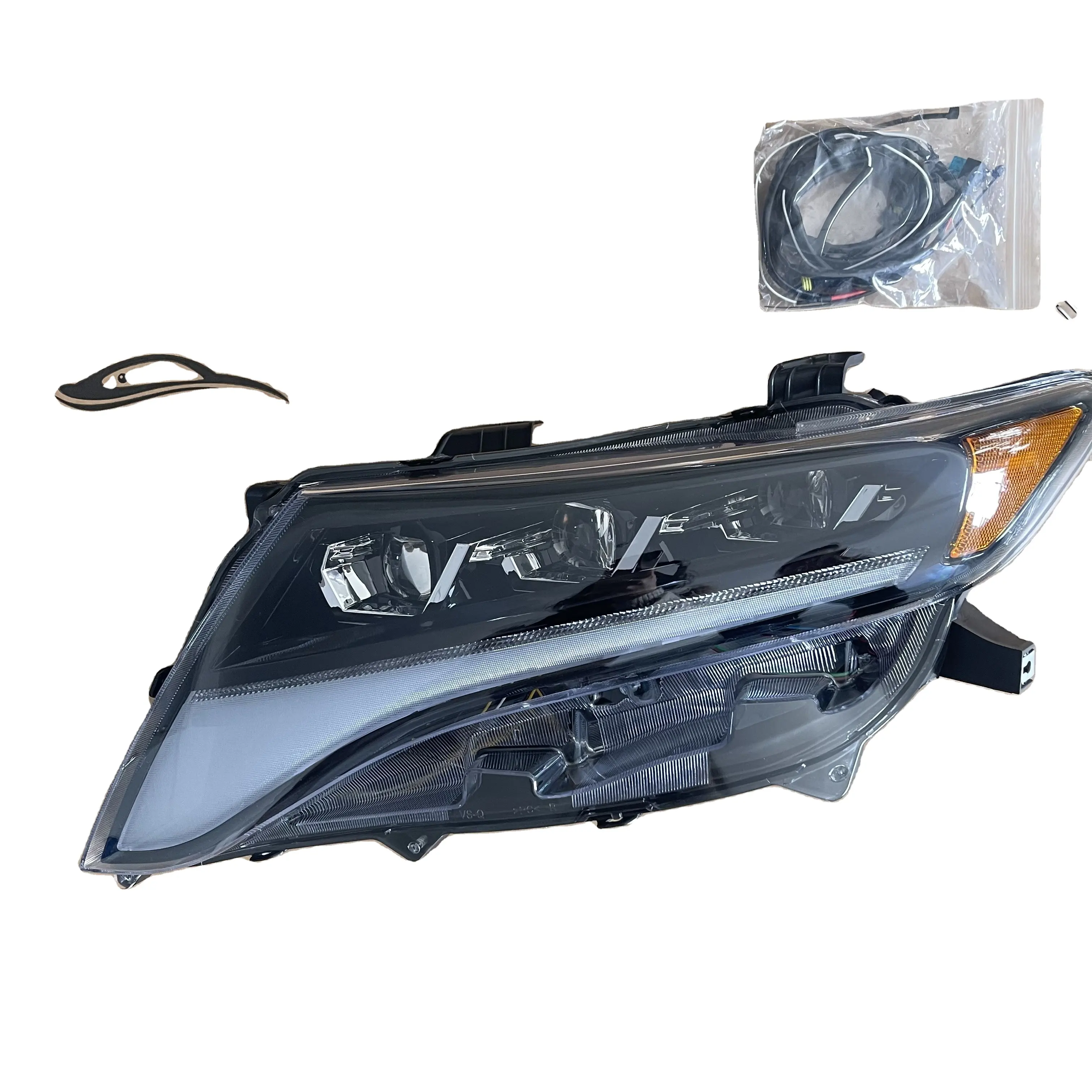 MX acessórios Do Carro faróis lâmpadas de cabeça para toyota venza 2008-2016 ano atualização faróis led 3 lentes lâmpadas led