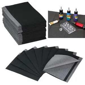 50 pièces de nappes jetables imperméables à double couche pour tatouage, maquillage permanent, tatouage des sourcils, nail art, résistantes aux taches - Product Image 4