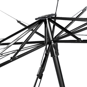 Pare-soleil de pare-brise de voiture noir Autodragons, parapluie réfléchissant la chaleur et les UV, visière de fenêtre pliable universelle pour bloquer la chaleur et les UV - Product Image 3