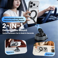 Palo de Selfie Ajustable de 3 Ejes, Popular, Duradero, Desmontable, Universal, 360°, para Teléfono y Escritorio °   Soporte Giratorio 2 en 1 para Aspiradora de Coche