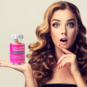 100% natural africano piel blanquear aclarar colágeno gomoso suplemento 3 en 1 belleza Productos para el cuidado de la piel gluta colágeno gomitas - Product Image 3