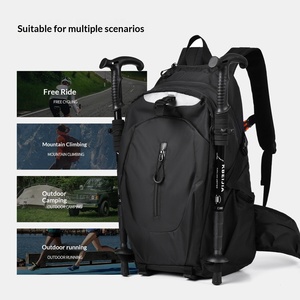 Sac à dos de randonnée professionnel pour hommes et femmes, en nylon, grande capacité, durable, léger, imperméable, sélectionné avec soin - Product Image 4